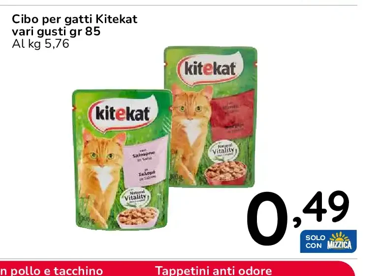 Cibo per gatti Kitekat
