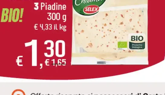 Piadine biologiche