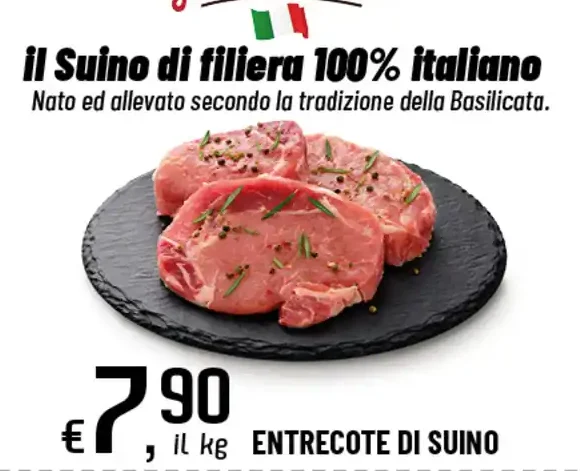 Entrecote di suino