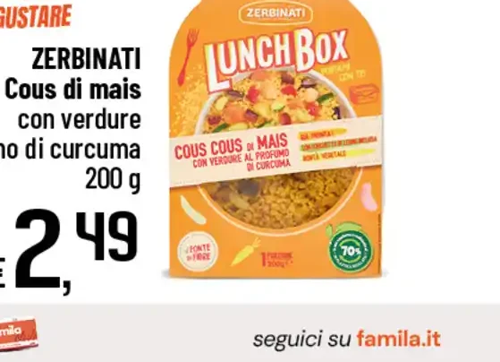 Cous Cous di mais con verdure