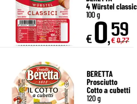 4 Würstel classici