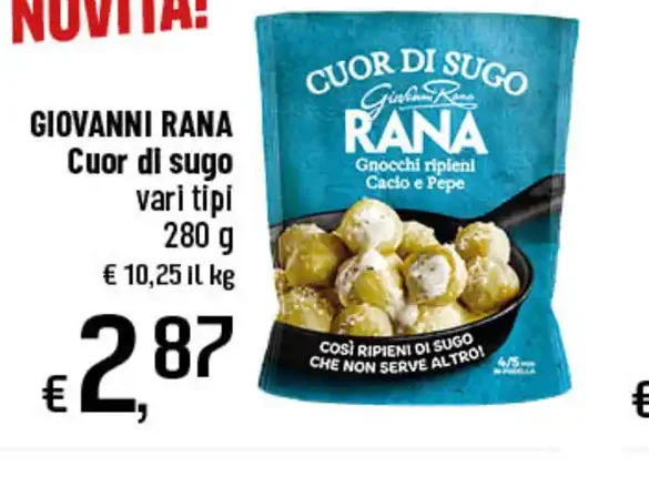 Cuor di sugo vari tipi