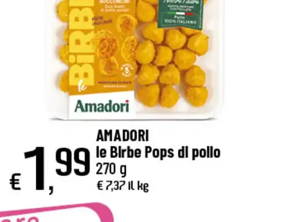 Le Birbe Pops di pollo