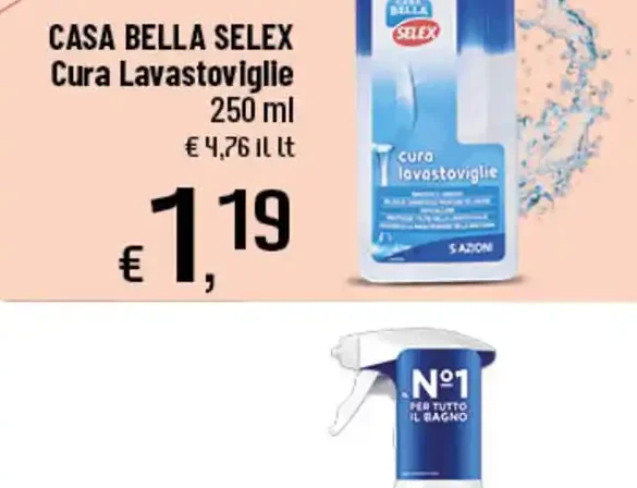 Cura lavastoviglie