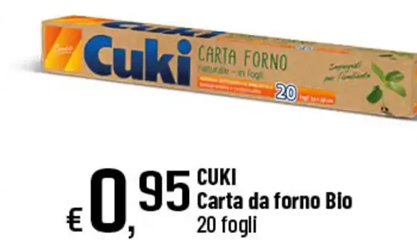 Carta da forno Bio