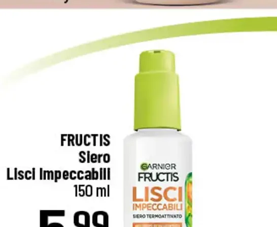 Siero Fructis Lisci Impeccabili