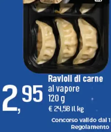Ravioli di carne al vapore