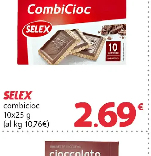 Combicioc con cioccolato