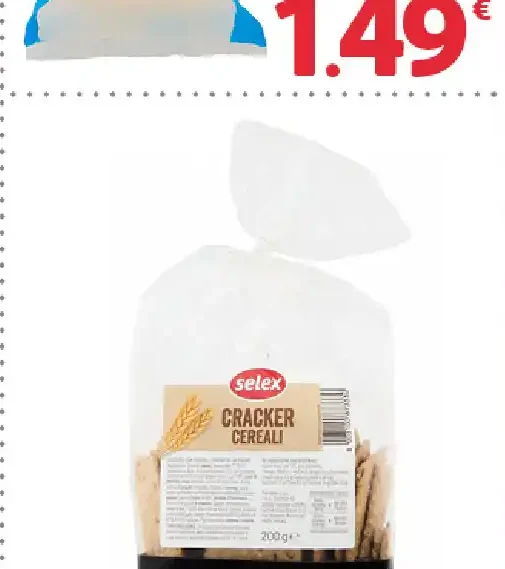 Cracker con cereali