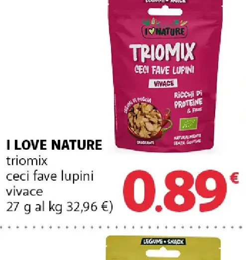 Triomix ceci fave lupini vivace