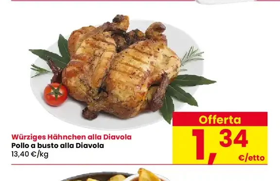 Pollo arrosto alla diavola