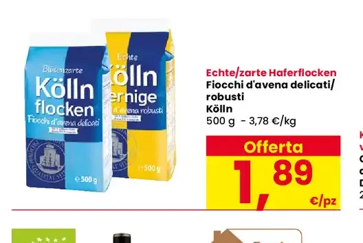 Fiocchi d'avena