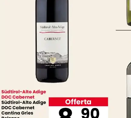 Cabernet Alto Adige DOC