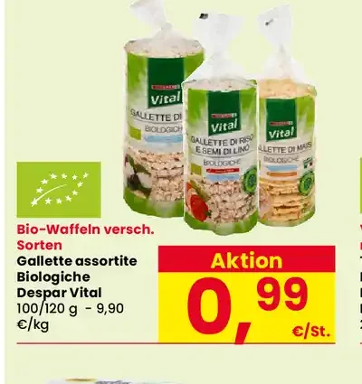 Gallette assortite biologiche