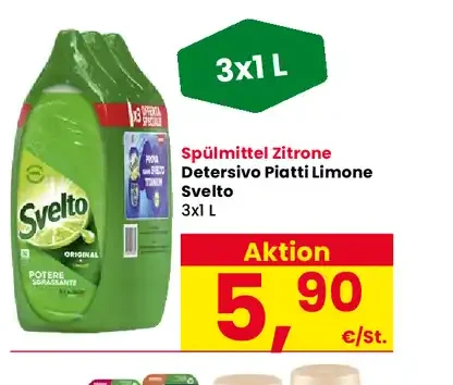 Detersivo piatti al limone Svelto