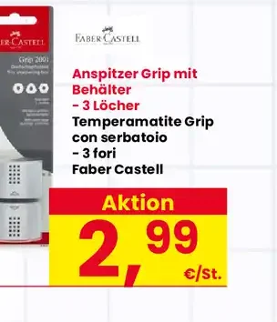 Temperamatite Grip con serbatoio