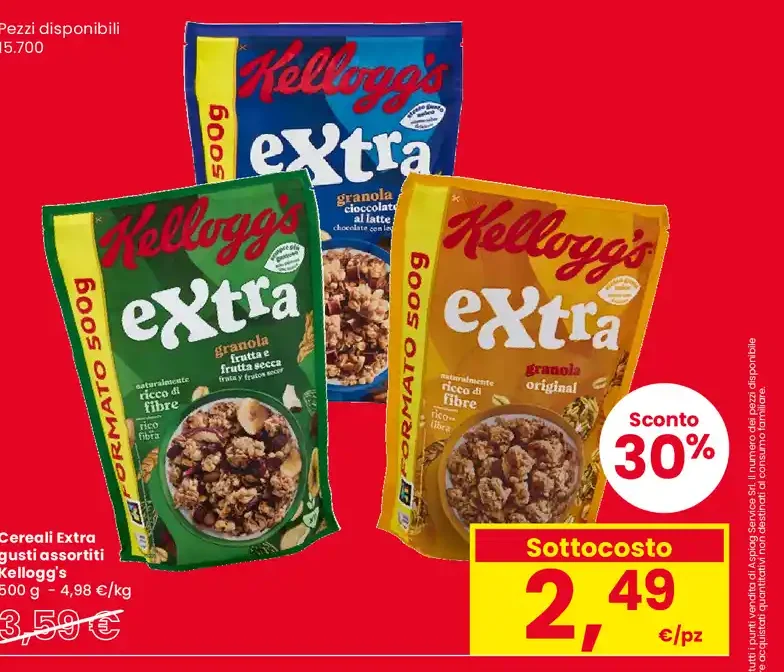 Cereali Extra Kellogg's