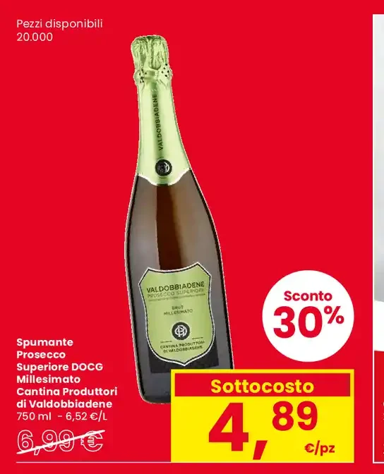 Spumante Prosecco Superiore DOCG Millesimato