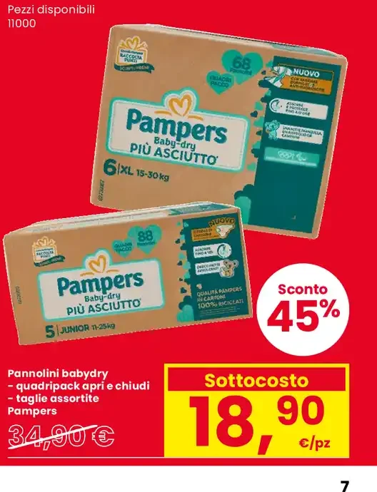 Pannolini babydry
