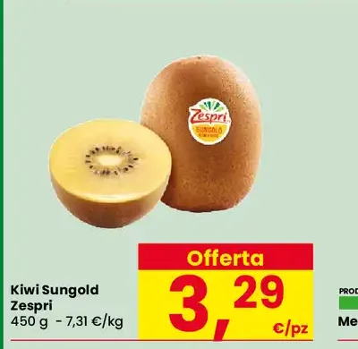 Kiwi Sungold Zespri