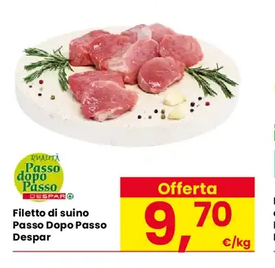 Filetto di suino Passo Dopo Passo Despar