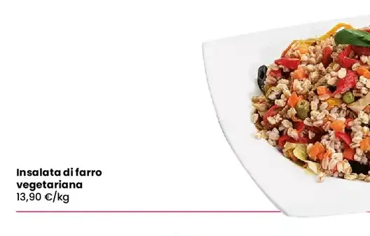 Insalata di farro vegetariana