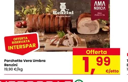 Porchetta Vera Umbra Renzini