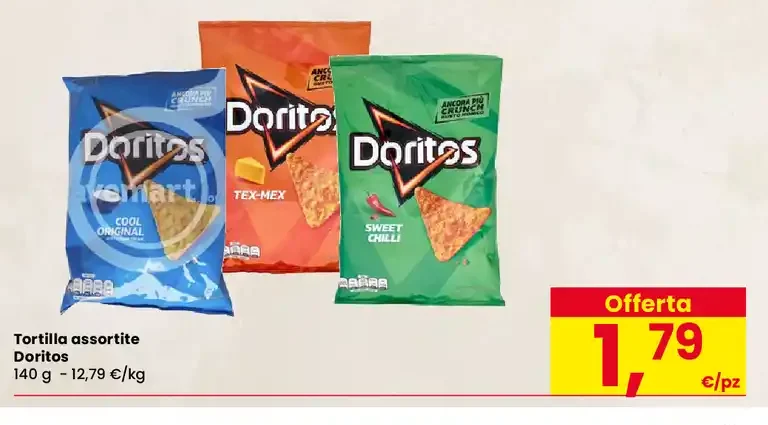 Tortilla assortite Doritos