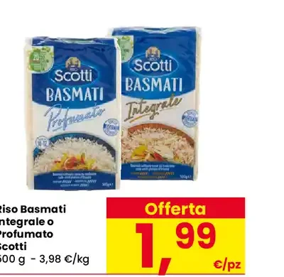 Riso Basmati Integrale o Profumato