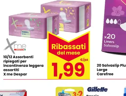 Riposapetti per incontinenza leggera