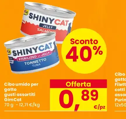 Cibo umido per gatto GimCat