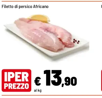 Filetto di persico africano