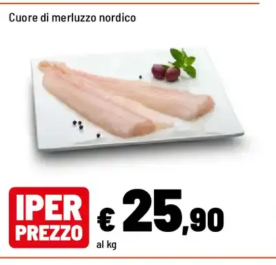 Cuore di merluzzo nordico