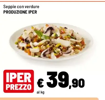 Seppie con verdure