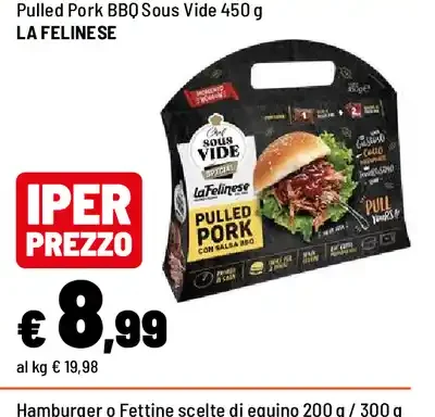Pulled pork BBQ