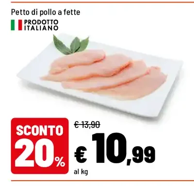 Petto di pollo a fette