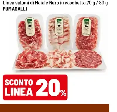 Salumi di Maiale Nero in vaschetta 70 g / 80 g