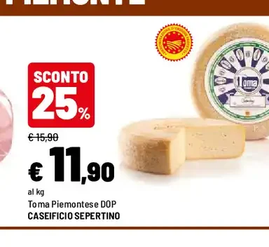 Toma Piemontese DOP