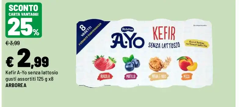 Kefir senza lattosio