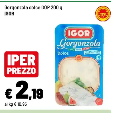 Gorgonzola dolce DOP