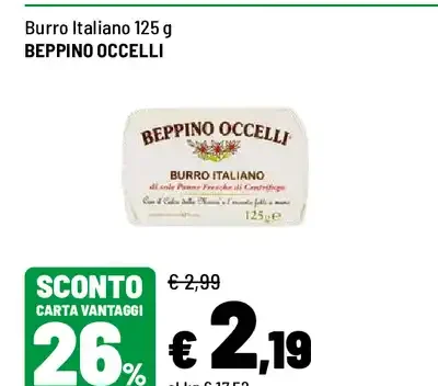 Burro italiano