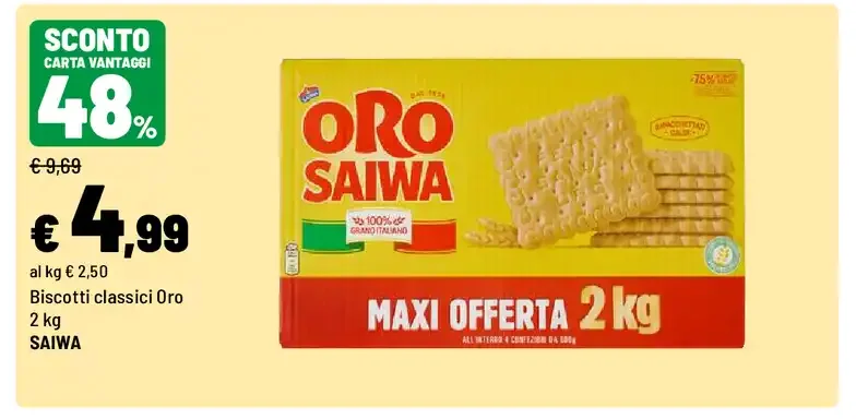 Biscotti classici Oro