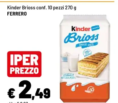 Kinder Brioss