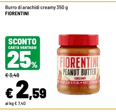 Burro di arachidi creamy