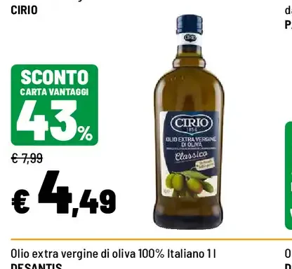 Olio extravergine di oliva classico
