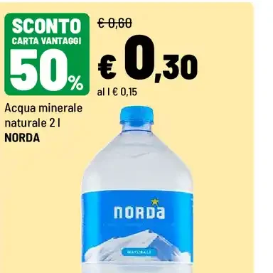 Acqua minerale naturale