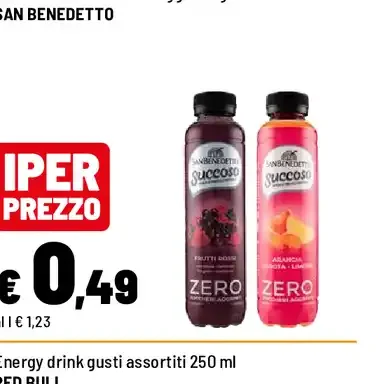 Succo zero zuccheri aggiunti