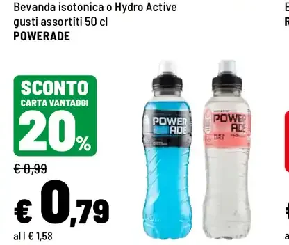 Bevanda isotonica o Hydro Active