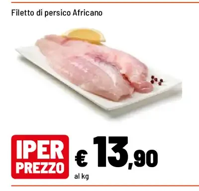 Filetto di persico africano