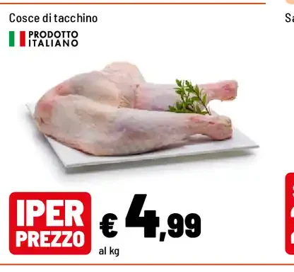 Cosce di tacchino